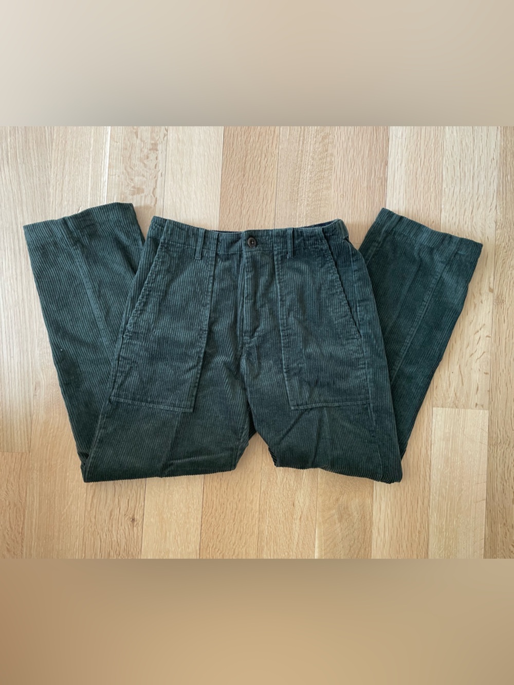 Alex Mill Olive Green Corduroy Pants